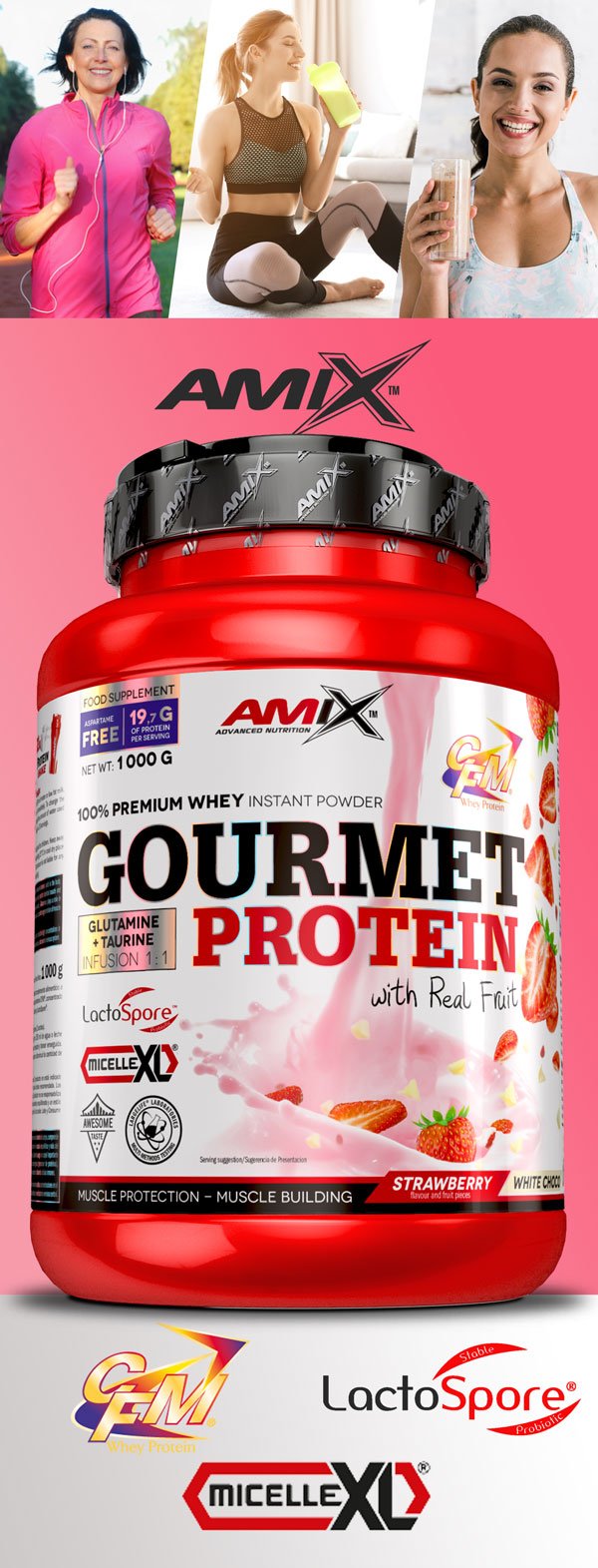 Amix Gourmet koktajl proteinowy