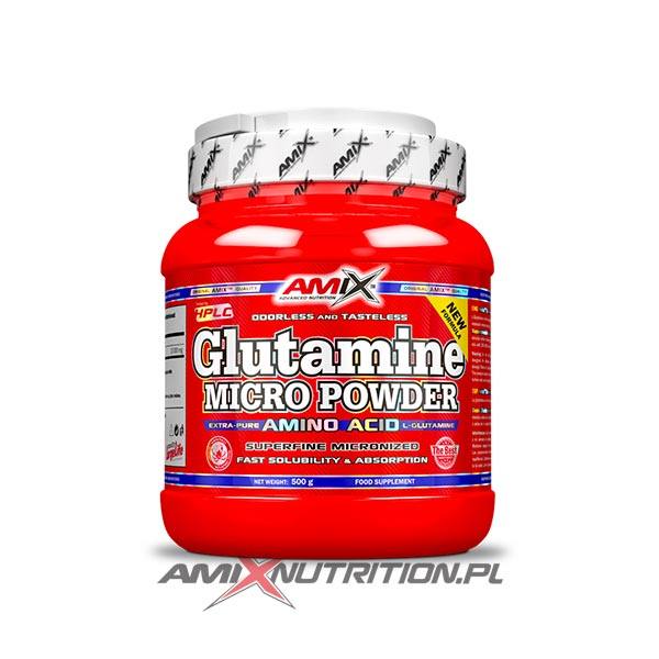 Glutamine micro powder Amix 500g