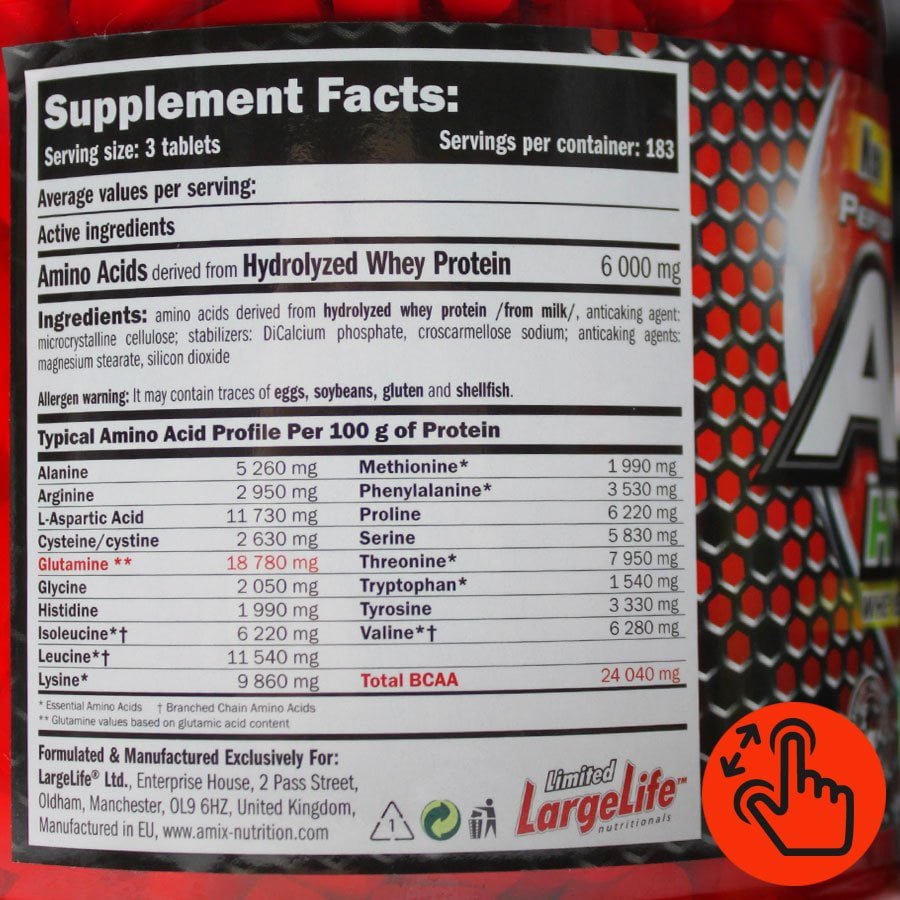 amino-hydro-32-amix-supplement-facts