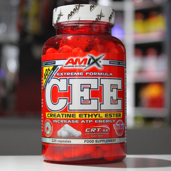 CEE Creatine Ethyl Ester 125 caps. Amix [Ester etylowy kreatyny] - Zdjęcie 3