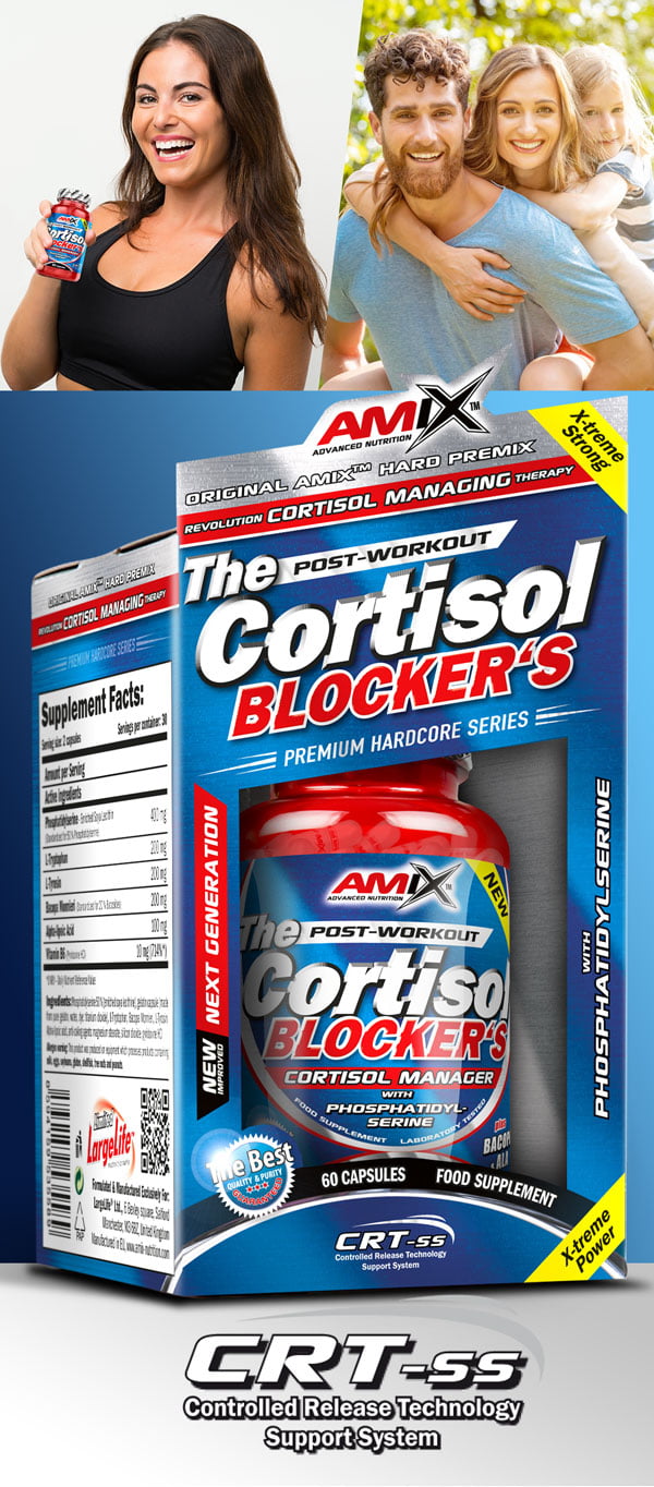 amix cortisol blocker - tabletki na stres i kortyzol