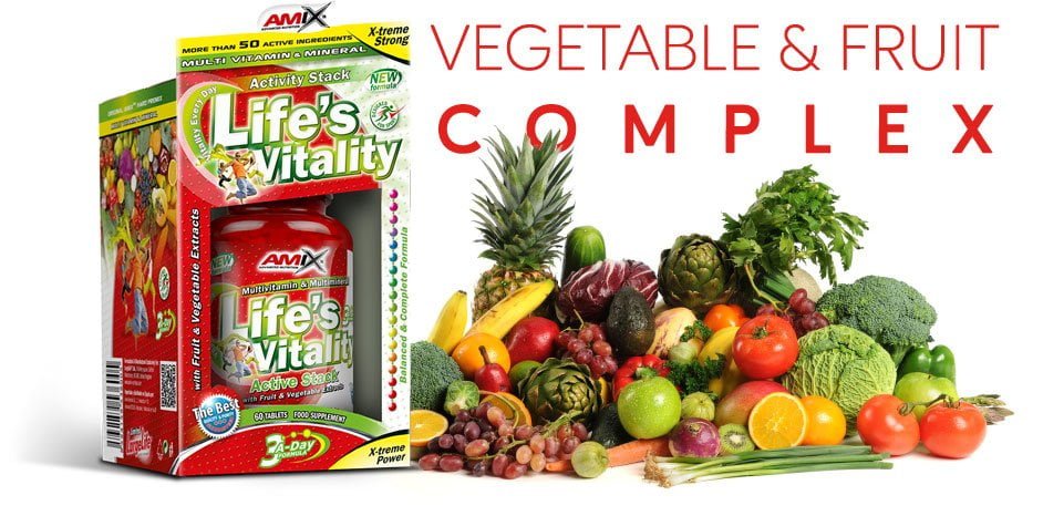 amix lifes vitality wyciąg z owoców i warzyw