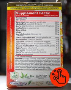 amix-thermolean-supplement-facts
