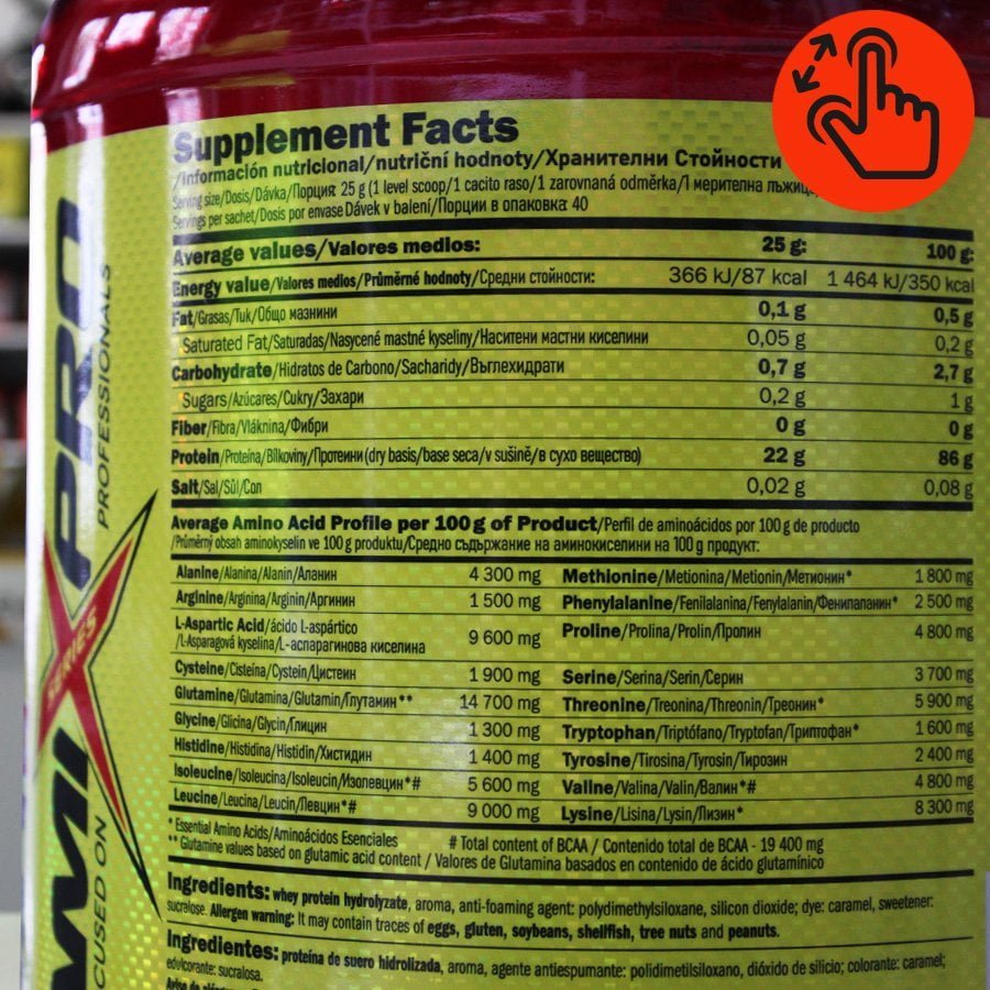 clear-whey-hydro-nutrition-facts