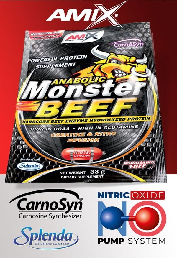 amix monster beef porcja saszetka baner