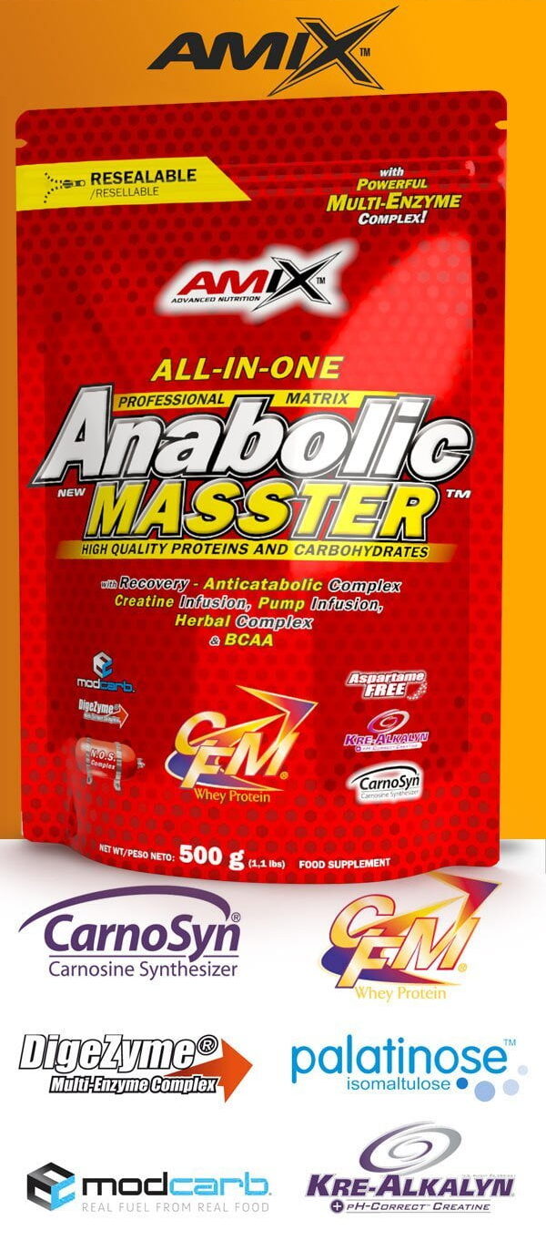 mocna odżywka na masę amix anabolic masster