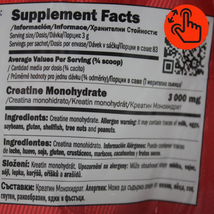 amix-creatine-250g-supplement-facts