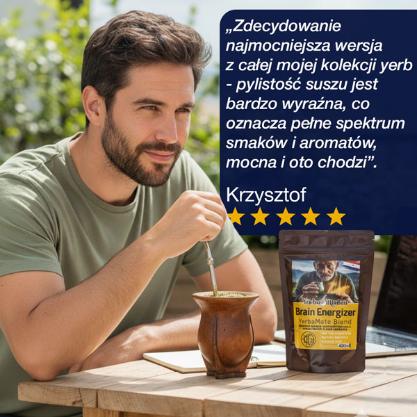 yerba mate paragwajska brain energizer opinia