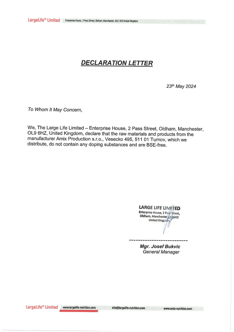 Declaration-letter