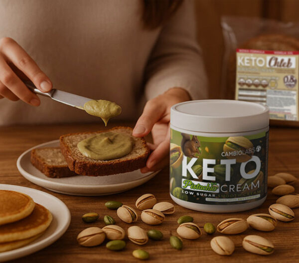 Keto Pistachio Cream - Krem Pistacjowy bez cukru 300g CambioLabs - Zdjęcie 2