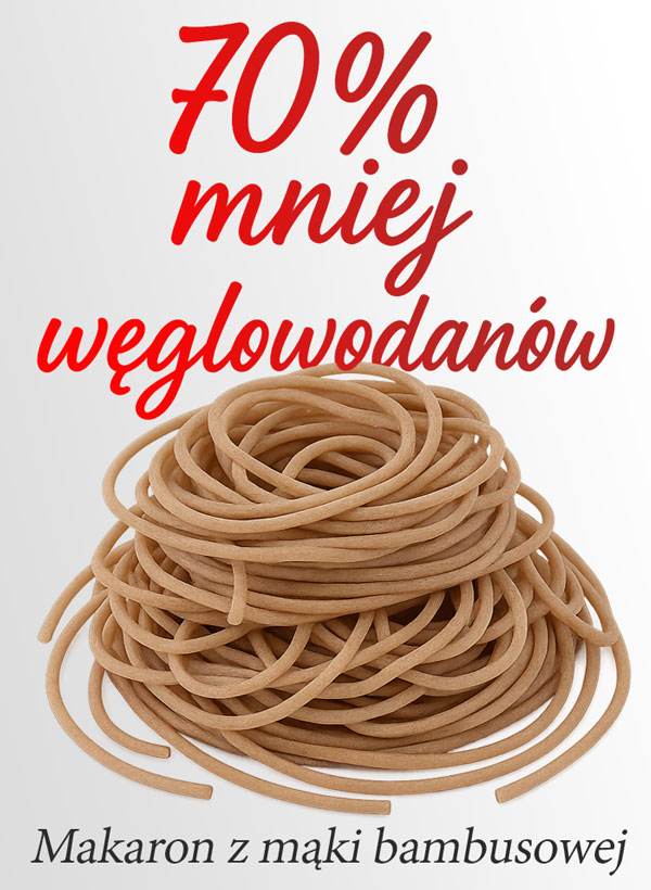 makaron z mąki bambusowej