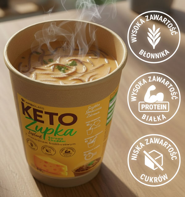keto zupa serowa cambiolabs wlasciwosci
