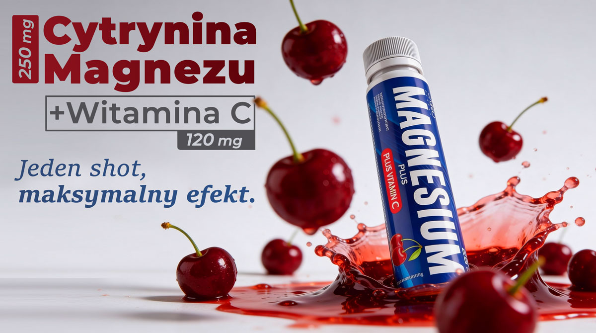 Liquid Magnesium + Vitamin C - Cytrynian Magnezu w płynie