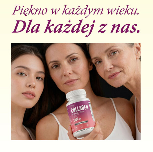 Kolagen wołowy w kapsułkach + Kwas Hialuronowy + Glukozamina 60 kaps. Dasso Pharma - Zdjęcie 7